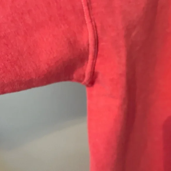 Project Social T Pink Oversized Sweatshirt With Yellow Happy Face Sz L/XL EUC - Picture 5 of 6